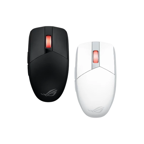 ASUS Vezeték Nélküli egér ROG STRIX IMPACT III WIRELESS USB Optikai, Fehér 36000DPI