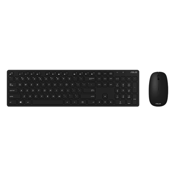 ASUS ACCY Egér+Bill W5000 Vezeték nélküli Magyar, Fekete