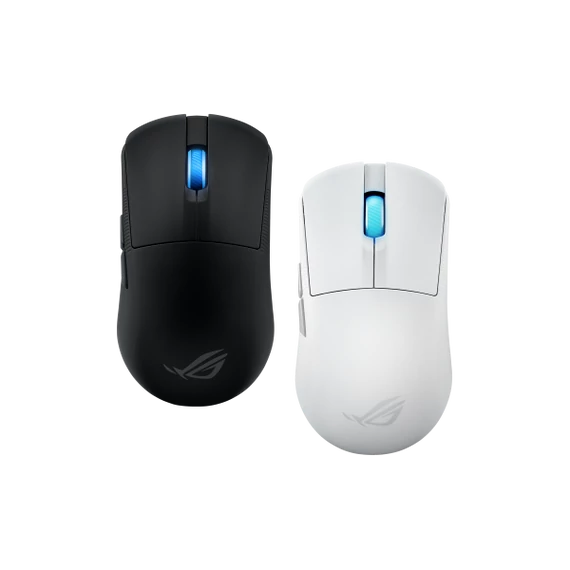 ASUS Vezetékes / Vezeték Nélküli egér ROG HARPE ACE MINI USB Optikai, Fehér 42000DPI