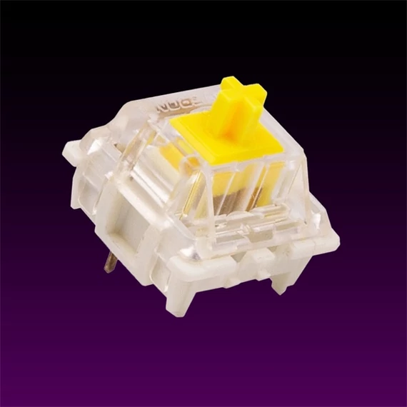 AVAX Billentyűzet Switch/Kapcsoló Gateron Milky Yellow Lineáris 10darab