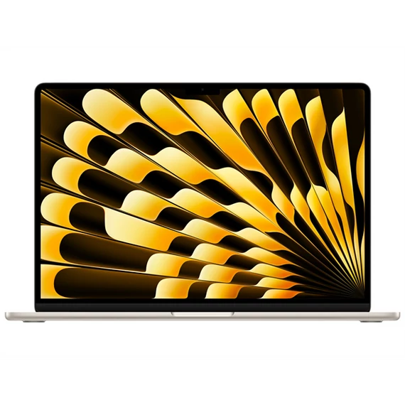 Apple Macbook Air 15.6"  M4 10C CPU/10C GPU, 16GB/256GB - Starlight - HUN KB