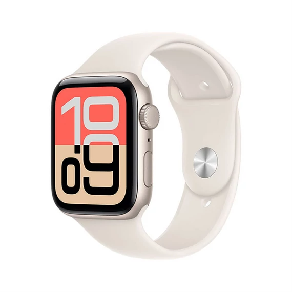 Apple Watch SE 3 GPS 40mm Starlight Aluminium Case with Starlight Sport Band - S/M