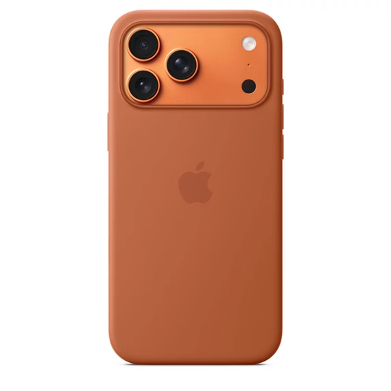 Apple iPhone 17 Pro Max Silicone tok, MagSafe – Terra Cotta