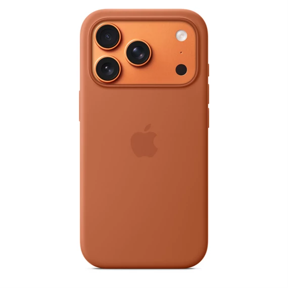 Apple iPhone 17 Pro Silicone tok, MagSafe – Terra Cotta