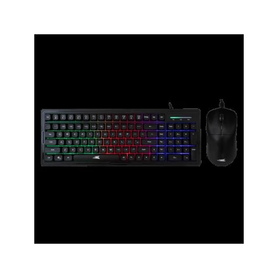 BARACUDA BGC-011B ORCA-B gamer combo fekete billentyűzet (memb. ang.) + egér