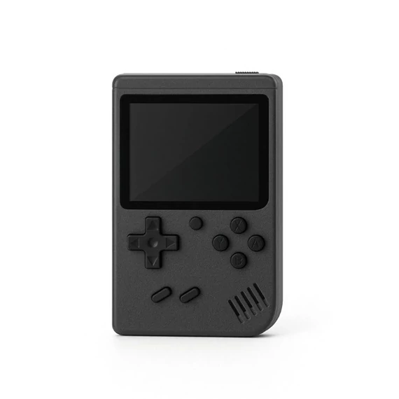 BLACKBIRD Hordozható Mini Retro játék konzol, Fekete
