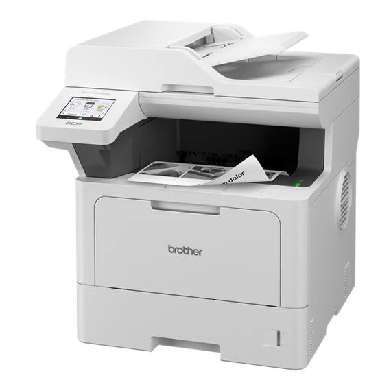 BROTHER Lézer MFP NY/M/S DCP-L5510DW, A4, mono, 48 lap/perc, LAN/USB/Wifi, ADF, duplex, 1200x1200dpi, 512MB