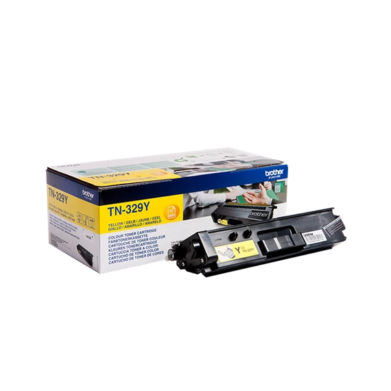 BROTHER Toner TN329Y - 6000 oldal, Sárga
