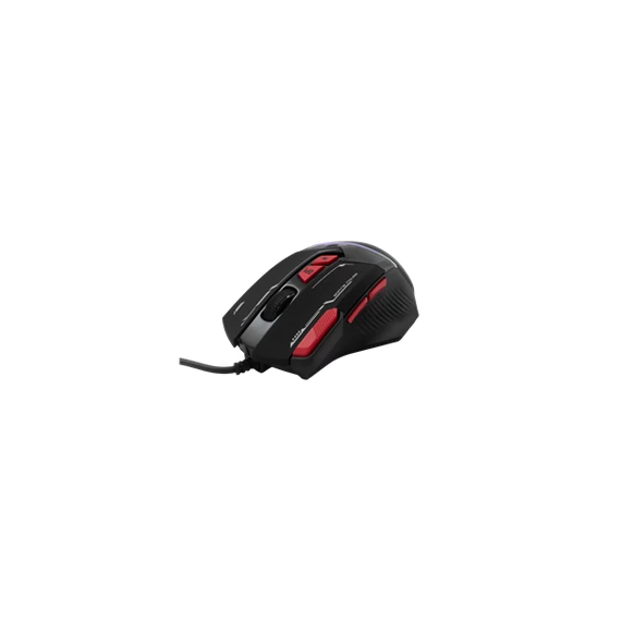BARACUDA W029907 MANTA-B, BGM-041B gamer egér,8D, fekete, 12800 dpi