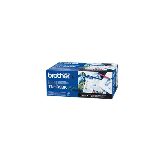 Brother Toner TN-135BK, Nagy töltetű - 5000 oldal, Fekete