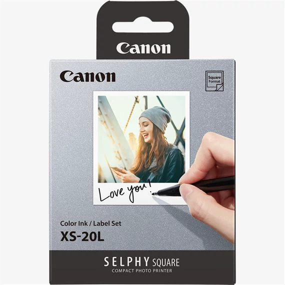 CANON Fotópapír + Tinta, XS-20L, 20db 68 x 85mm, QX20