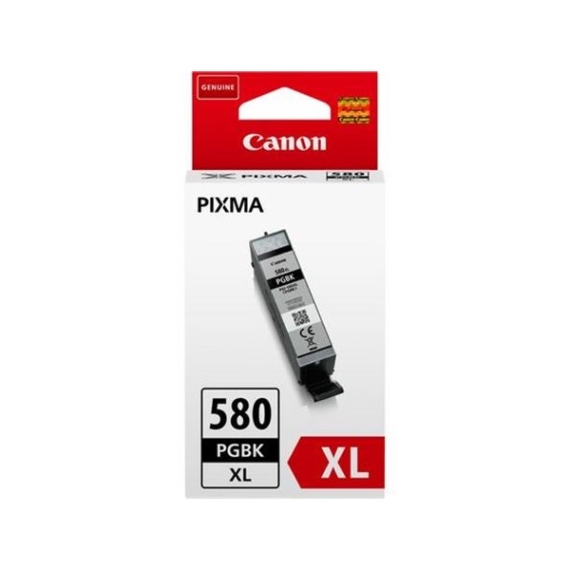 CANON Tintapatron  PGI-580XL Pixma TS7550, 8150, 9150 nyomtatókhoz, fekete, 18,5ml