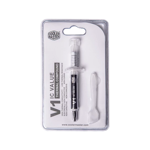 COOLER MASTER CPU Hűtőpaszta, IC VALUE V1, fehér, 1,5ml
