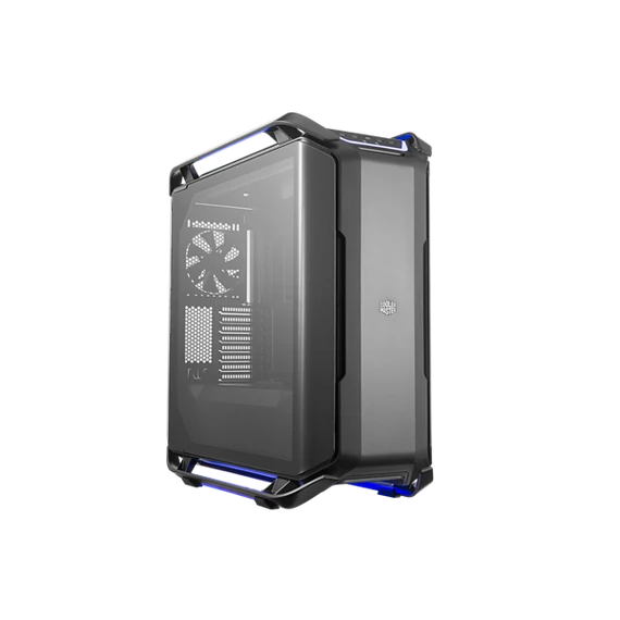 COOLER MASTER Ház ATX COSMOS C700P BLACK EDITION, 3db Ventilátorral, Tápegység nélkül, Edzett üveg, fekete