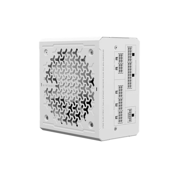 CORSAIR Tápegység Moduláris, RM850e, 850W, 12cm, ATX 3.1, PCIe 5.1, BOX, Cybenetics Gold, fehér