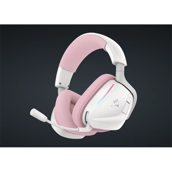 CORSAIR Vezeték Nélküli Headset, VOID v2 Wireless Gaming Headset, Dolby Atmos, pink
