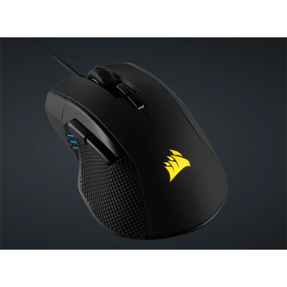 CORSAIR Vezetékes Egér Gaming, IRONCLAW RGB FPS/MOBA, 7 programozható gomb, RGB Világítás, 18000dpi, fekete
