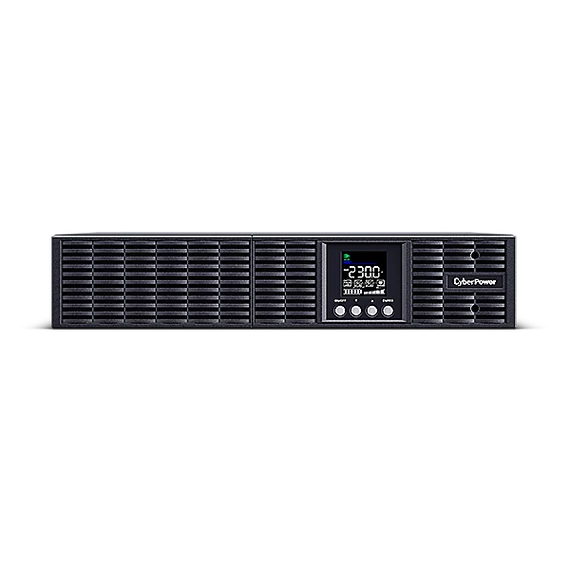 CYBERPOWER UPS, 1000VA/900W, 8xC13, színes LCD, szünetmentes, tiszta színuszos, online kettős konverzió, rack/tower