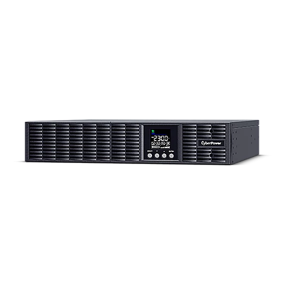 CYBERPOWER UPS, 3000VA/2700W, 8xC13, színes LCD, szünetmentes, tiszta színuszos, online kettős konverzió, rack/tower