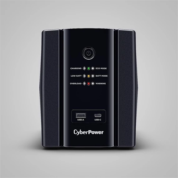 CYBERPOWER UPS UT2200EG (4 aljzat) 2200VA 1320W, 230V szünetmentes tápegység LINE-INTERACTIVE