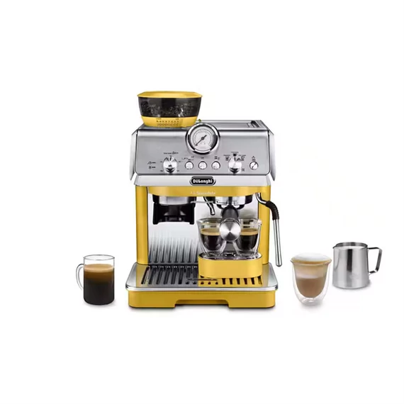 DELONGHI EC9155.YE La Specialista Arte kávéfőző, 8 őrlési fokozat, tartály: 1,7 l, Sárga