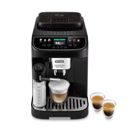 DELONGHI ECAM310.60.GB Magnifica Evo Next automata 2 személyes kávéfőző, 1450W, víztartály: 1,8L, Fekete