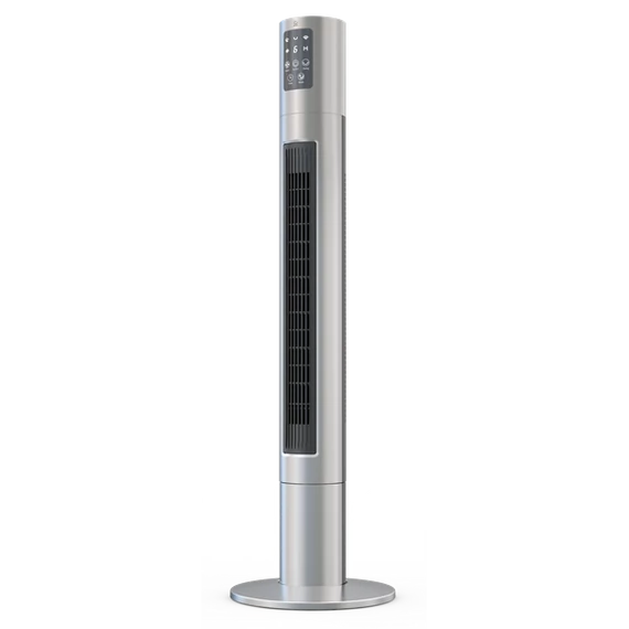 DELTACO SMART HOME SH-FT02 smart toronyventilátor, WI-FI, 6 sebességfokozat, 3 üzemmód,  LED kijelző
