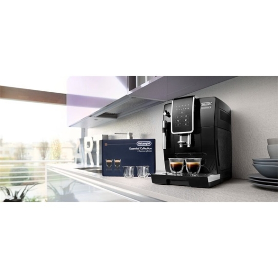 DeLonghi ECAM 350.15.B automata kávéfőző 15 bar / 250 gramm kapacitás, szimpla, dupla, lungo, long eszpresszó