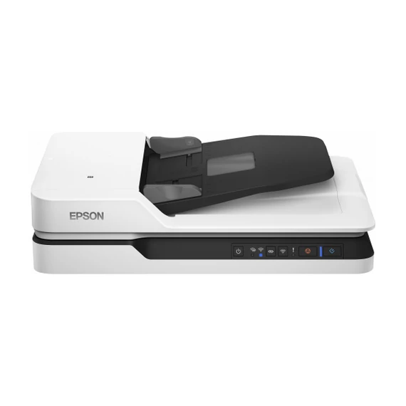 EPSON Docuscanner - WorkForce DS-1660W (A4, 1200 DPI, 35 lap/perc, USB/LAN(opcionális)/Wifi, ADF, duplex)