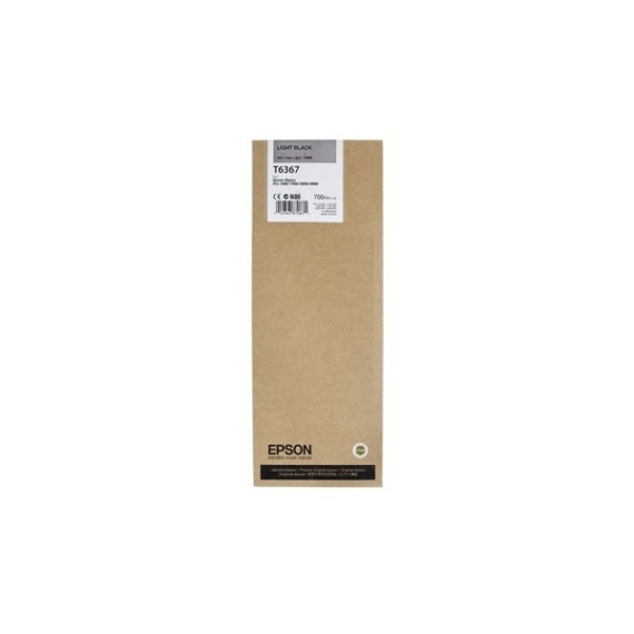 EPSON Patron Singlepack Light Black T636700 UltraChrome HDR 700 ml