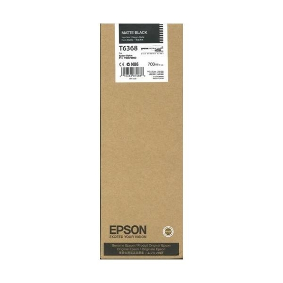 EPSON Patron Singlepack Matte Black T636800 UltraChrome HDR 700 ml