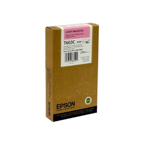 EPSON Patron Singlepack T603C00 Light Magenta 220 ml