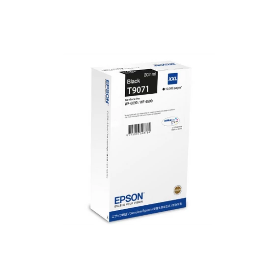EPSON Tintapatron WF-6xxx Ink Cartridge Black XXL