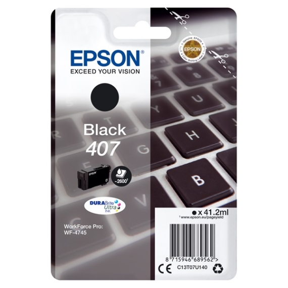 EPSON Patron WorkForce Pro WF-4745DTWF Fekete 41,2 ml