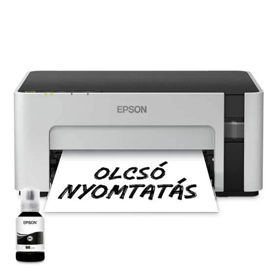EPSON Tintasugaras nyomtató - EcoTank M1120 (A4, 1440x720 DPI, 32 lap/perc, USB/WIFI)