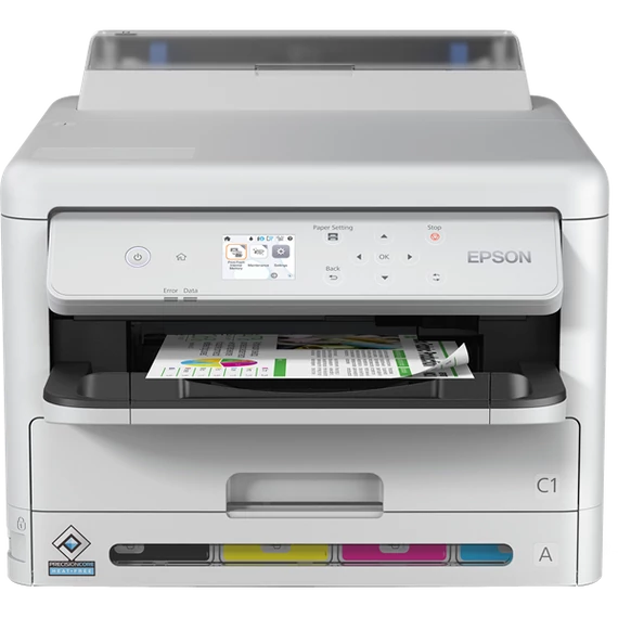 EPSON Tintasugaras nyomtató - WorkForce Pro WF-C5390DW (A4, 4800x1200 DPI, 34 lap/perc, duplex, USB/LAN/Wifi)