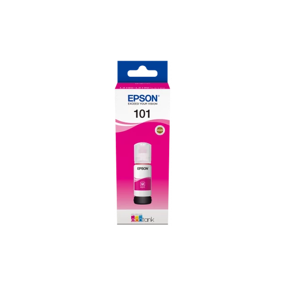 EPSON Tintapatron 101 EcoTank Magenta ink bottle