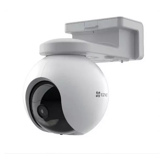 EZVIZ HB8 2K+ kültéri akkunulátoros kamera, újratölthető, színes éjszakailátás, 360 ° panoráma, 4MP, free Wifi,10400 mAh