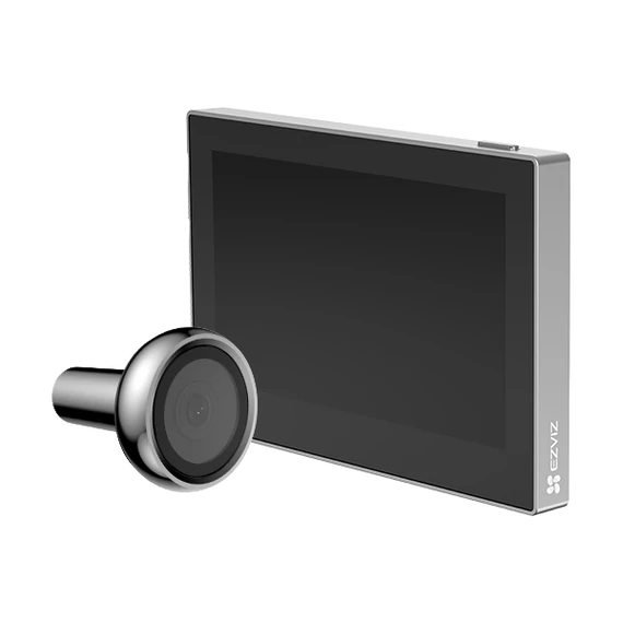 EZVIZ HP2 vezeték nélüli kukucskáló beltéri képernyővel, élő képpel, 4,3 színes képernyő, 1080p, 146° látószög, 2200 mAh