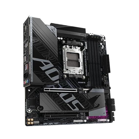 GIGABYTE Alaplap AM5 B840M AORUS ELITE WIFI6E AMD B840, mATX