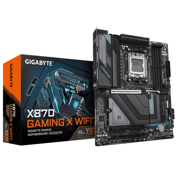 GIGABYTE Alaplap AM5 X870 GAMING X WIFI7 AMD X870, ATX