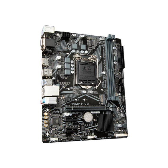GIGABYTE Alaplap S1200 H410M H V2 INTEL H470, mATX