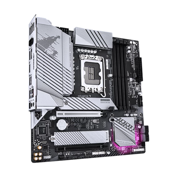 GIGABYTE Alaplap S1700 B760M AORUS ELITE WIFI6E GEN5 INTEL B760, mATX