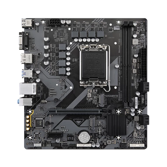 GIGABYTE Alaplap S1700 B760M E INTEL B760, mATX