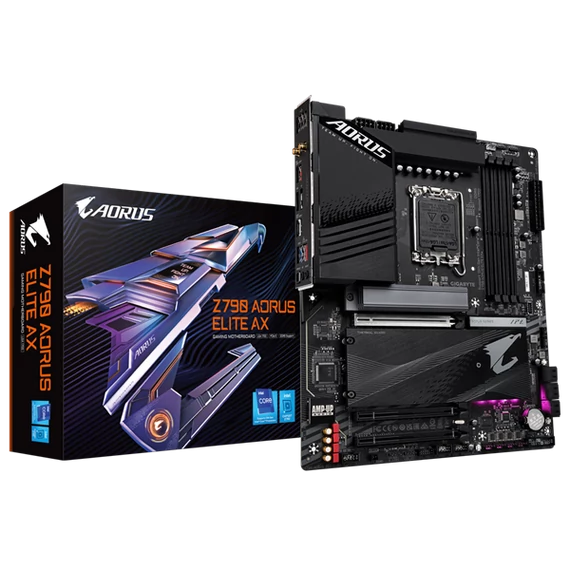 GIGABYTE Alaplap S1700 Z790 AORUS ELITE AX INTEL Z790, ATX