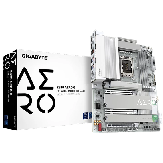 GIGABYTE Alaplap S1851 Z890 AERO G INTEL Z890, ATX