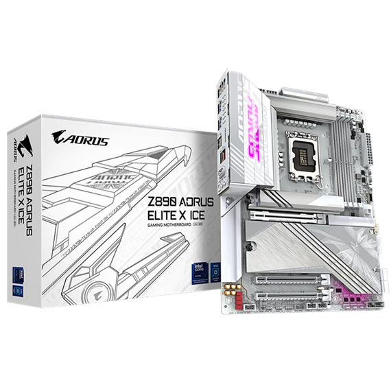 GIGABYTE Alaplap S1851 Z890 AORUS ELITE X ICE INTEL Z890, ATX