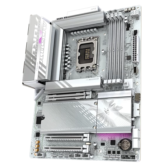 GIGABYTE Alaplap S1851 B860 AORUS ELITE WIFI7 ICE INTEL B860, ATX