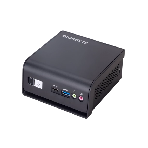 GIGABYTE PC BRIX, Intel Celeron N5105 2.9 GHz, HDMI, MiniDisplayport, LAN, WIFI, Bluetooth, 2.5" HDD hely, 4xUSB 3.0