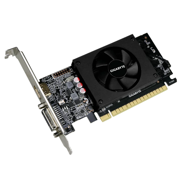 GIGABYTE Videokártya PCI-Ex16x nVIDIA GT 710 2GB DDR5
